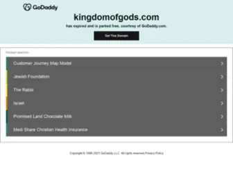 Kingdomofgods.com(WordPress) Screenshot