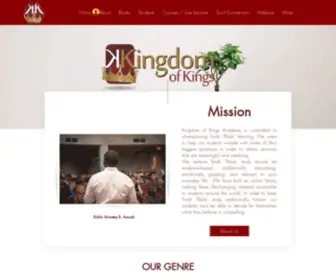 Kingdomofkings.org(Kingdom of Kings Academy) Screenshot