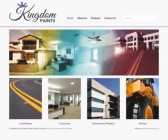 Kingdompaints.com.au(Kingdom Paints) Screenshot