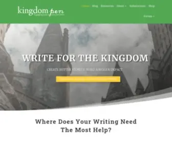 Kingdompen.org(Kingdom Pen) Screenshot