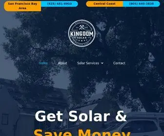 Kingdomsolar.com(Solar Installation Company Antioch) Screenshot