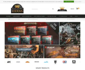 Kingdomtitans.ca(Kingdom of the Titans) Screenshot