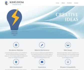 Kingdomwebdesign.com(San Francisco Web Design) Screenshot