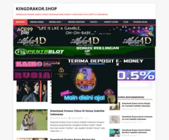 Kingdrakor.shop(Download drama korea) Screenshot
