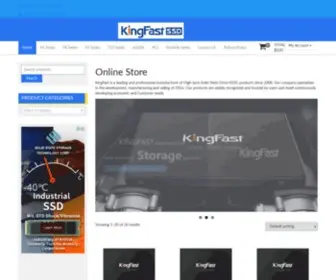 Kingfast-SSD.com(Kingfast SSD) Screenshot