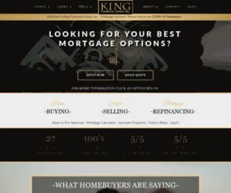 Kingfg.com(King Financial Group) Screenshot