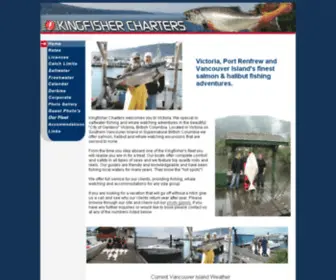 Kingfisher1.com(Fishing Victoria BC) Screenshot