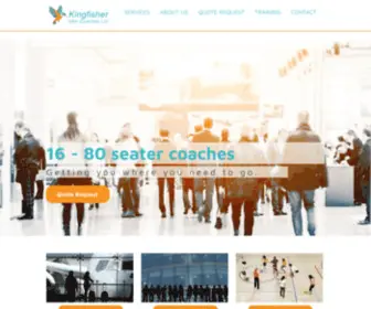 Kingfisherminicoaches.co.uk(Kingfisher Coaches) Screenshot