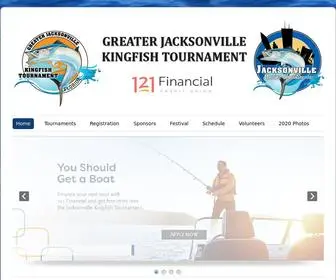 Kingfishtournament.com(The AT&T Greater Jacksonville Kingfish Tournament & Festival) Screenshot