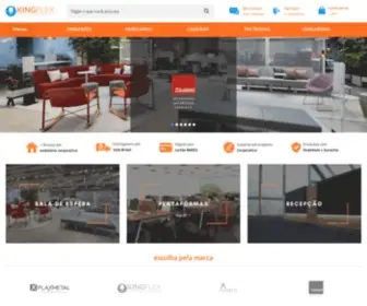Kingflex.com.br(Há 14 anos a KINGFLEX) Screenshot