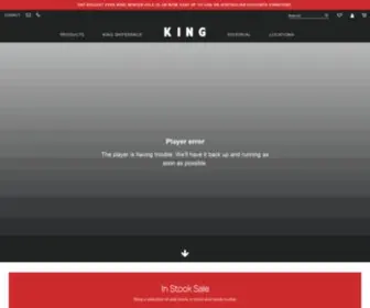 Kingfurniture.com.au(King Living) Screenshot