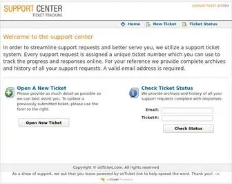 Kinggedsupport.com(Support Ticket System) Screenshot