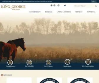 Kinggeorgecountyva.gov(King George County) Screenshot