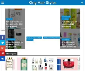 Kinghairstyles.com(King Hair Styles) Screenshot