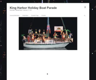 Kingharborboatparade.org(King Harbor) Screenshot