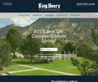 Kinghenryapts.com(King Henry Apartments) Screenshot