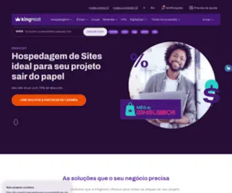 Kinghost.com.br(Hospedagem de Site com SSL Grátis e Suporte 24x7) Screenshot