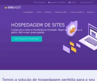 Kinghost.net.br(Hospedagem de site que evolui junto com o seu negócio) Screenshot