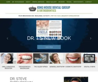 Kinghousedentalgroup.com(King House Dental Group) Screenshot