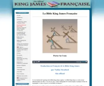 Kingjamesfrancaise.net(La Bible King James Française ne peut pas être la Bible des Réformateurs Francophones) Screenshot