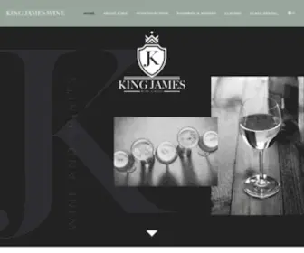 Kingjameswineschool.com(King James Wine School) Screenshot