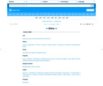 KingjBible.com(Online Bible) Screenshot