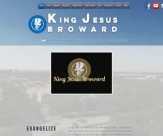 Kingjesusbroward.org(King Jesus Ministry Broward) Screenshot