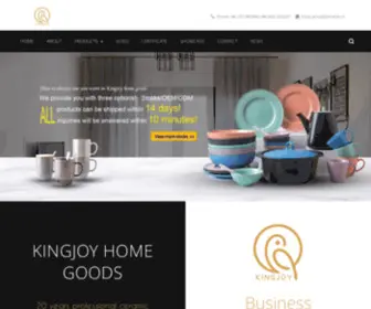 Kingjoyor.com(The business of our company) Screenshot