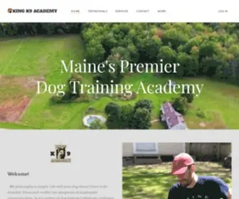 Kingk9Academy.com(King K9 Academy) Screenshot