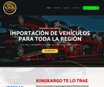 Kingkargo.com(Importadora de autos usados) Screenshot