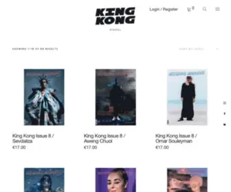 Kingkongmagazine.com(King Kong) Screenshot