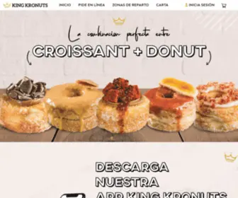 Kingkronuts.com(King Kronuts) Screenshot