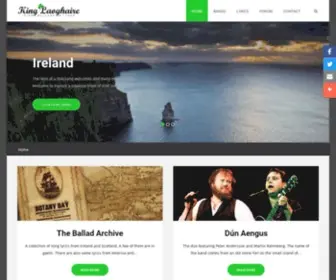 Kinglaoghaire.com(King Laoghaire) Screenshot