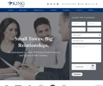 Kinglawoffices.com(Family) Screenshot