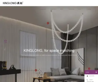 Kinglong-Lighting.net(Zhongshan Qilang Lighting Factory Co) Screenshot