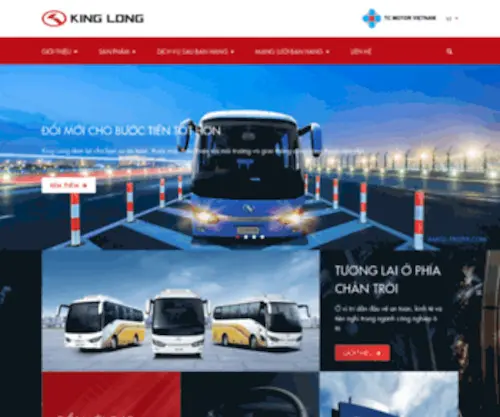 Kinglong.com.vn(King Long) Screenshot