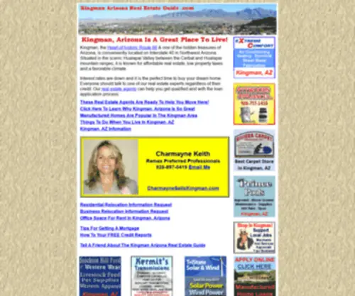 Kingmanarizonarealestateguide.com(Kingman Arizona Real Estate Guide) Screenshot