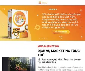 Kingmarketing.vn(King Marketing) Screenshot