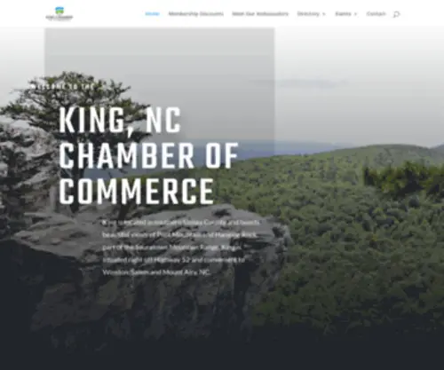 Kingnc.com(The King Chamber of Commerce) Screenshot
