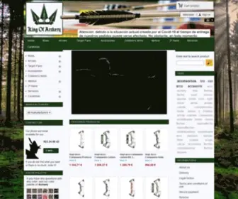 Kingofarchery.com(Tiro con arco) Screenshot