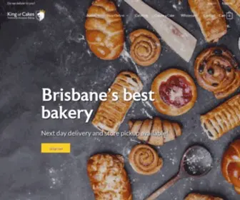 Kingofcakes.com.au(King of Cakes) Screenshot