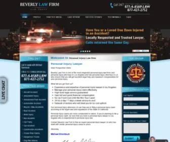 Kingofpersonalinjurylaw.com(Los Angeles Personal Injury Lawyer) Screenshot