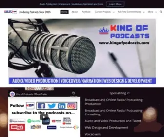 Kingofpodcasts.com(Wrestling) Screenshot