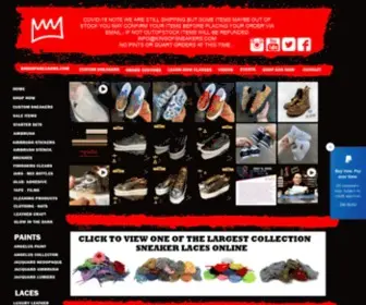 Kingofsneakers.com(King of Sneakers Custom Footwear Create Construct Restore) Screenshot