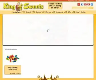 Kingofsweetsonline.com(King of Sweets) Screenshot