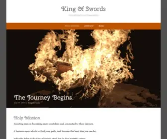 Kingofswords.net(Unleashing Sacred Masculinity) Screenshot