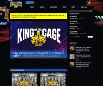 Kingofthecage.com(King of the Cage) Screenshot