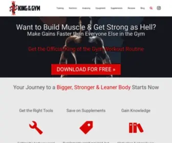 Kingofthegym.com(King of the Gym) Screenshot