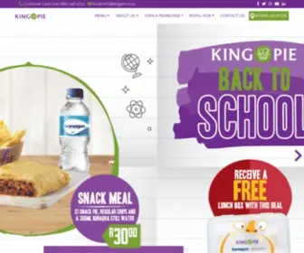 Kingpie.co.za(King Pie) Screenshot