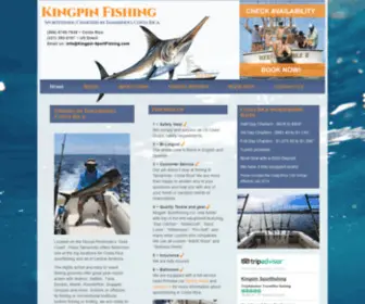 Kingpin-Sportfishing.com(Tamarindo Costa Rica Fishing) Screenshot